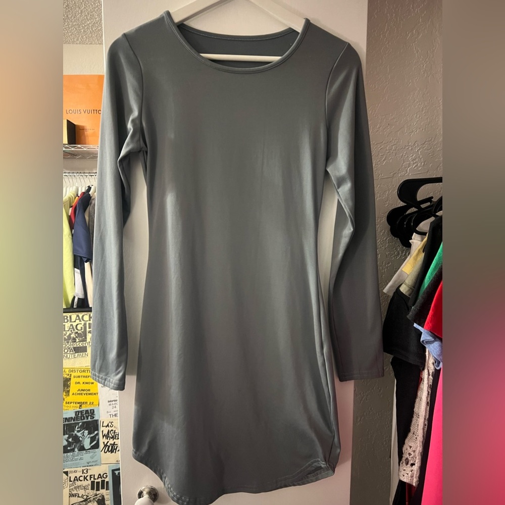 Gray mini dress - SO SEXY! Comfortable!